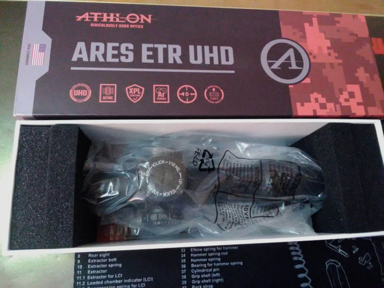 1-10x24 Athlon Ares no Schmidt Bender, Nightforce, Vortex
