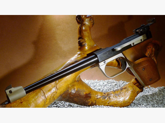 Selten ! Freie Pistole Hämmerli Modell:120, Tiengen-Germany, Kal: .22 Long Rifle ! Guter Zustand !