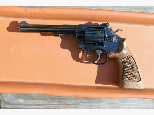 Sport-Revolver Smith & Wesson M17 in .22lr mit 6" Lauf fast wie neu
