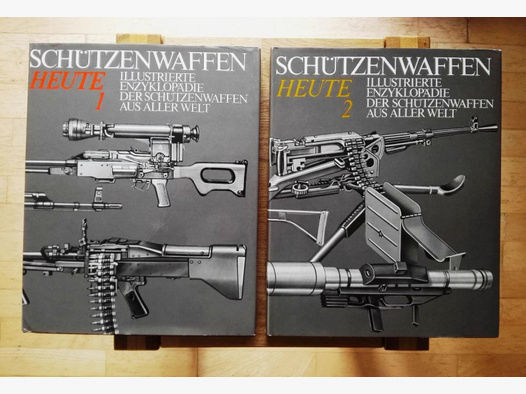 Schützenwaffen heute (1945 - 1985), Band 1+2, Original vom Militärverlag der DDR