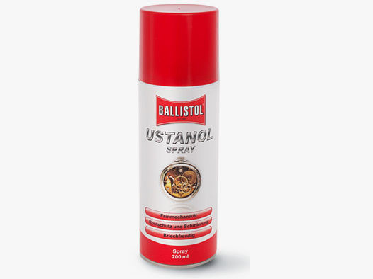 Ballistol USTANOL 200ml Spray #22800 | Rostschutz, Konserviert > kriechfreudiges Öl für Werkstatt