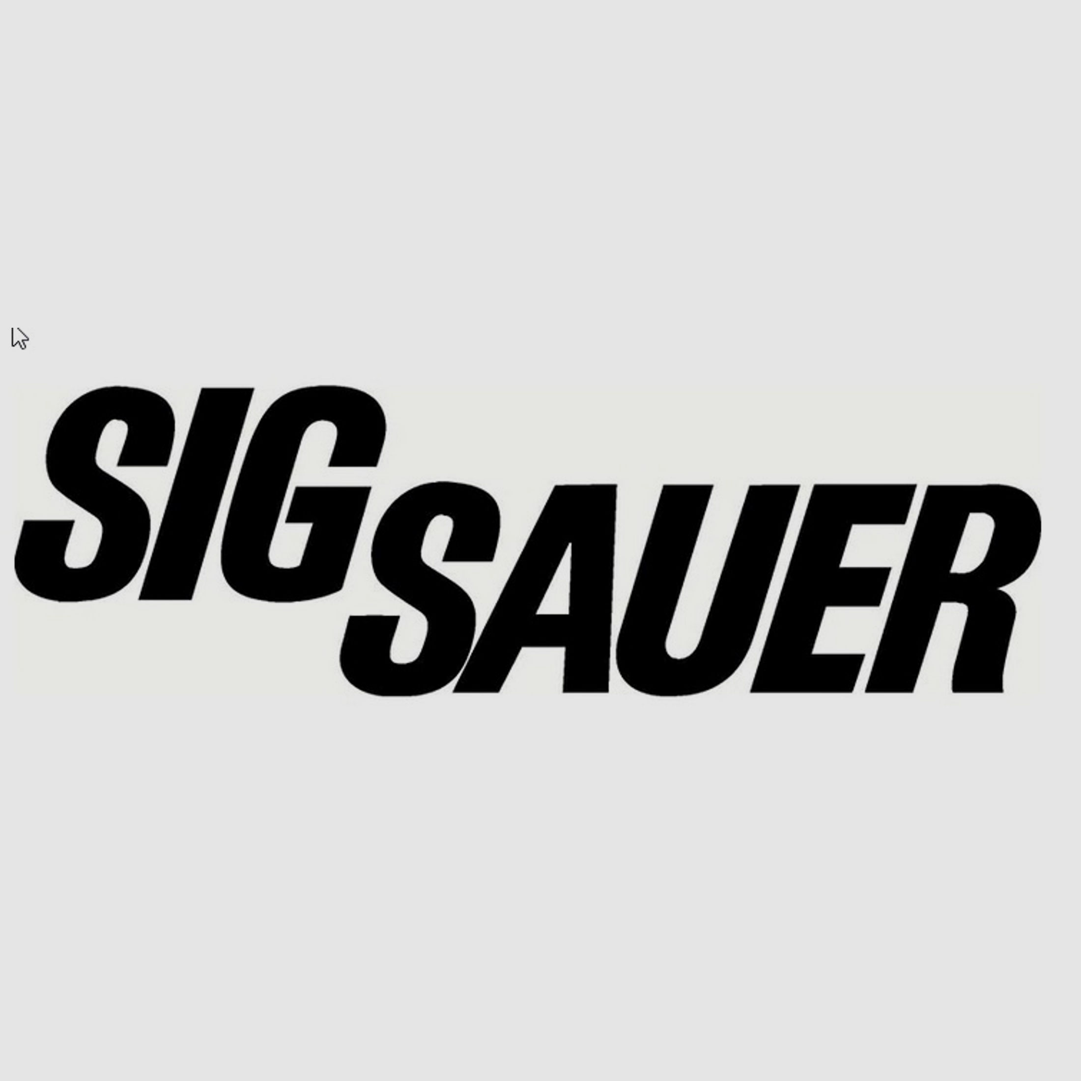 Auto-Aufkleber SigSauer / Vinyl Sig Sauer (weiss oder schwarz)