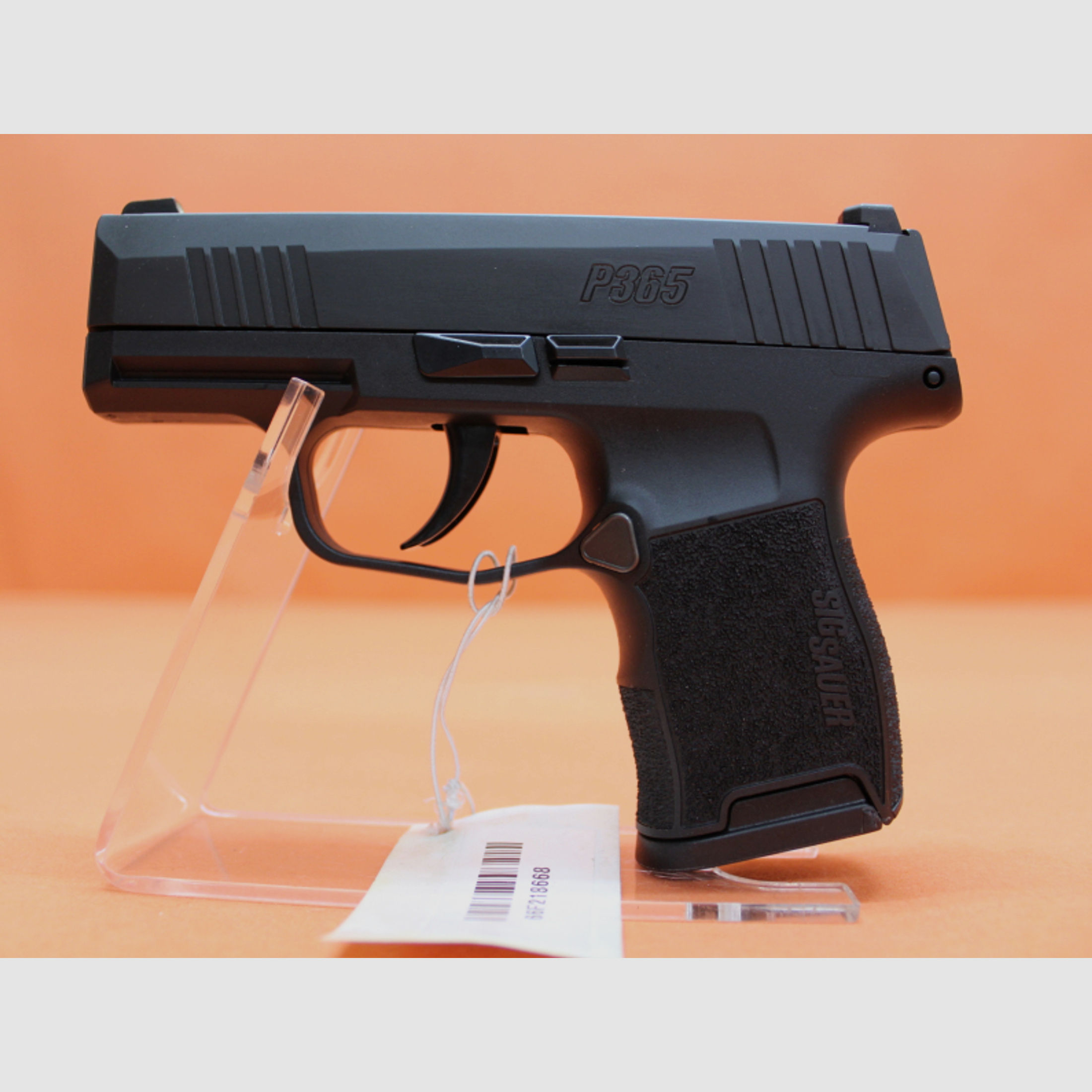 Ha.Pistole 9mmLuger SIG Sauer P365 Nitron 3,1" Lauf/ Reservemagazin/ Nur 530g! 10+1 Schuss! (9x19)