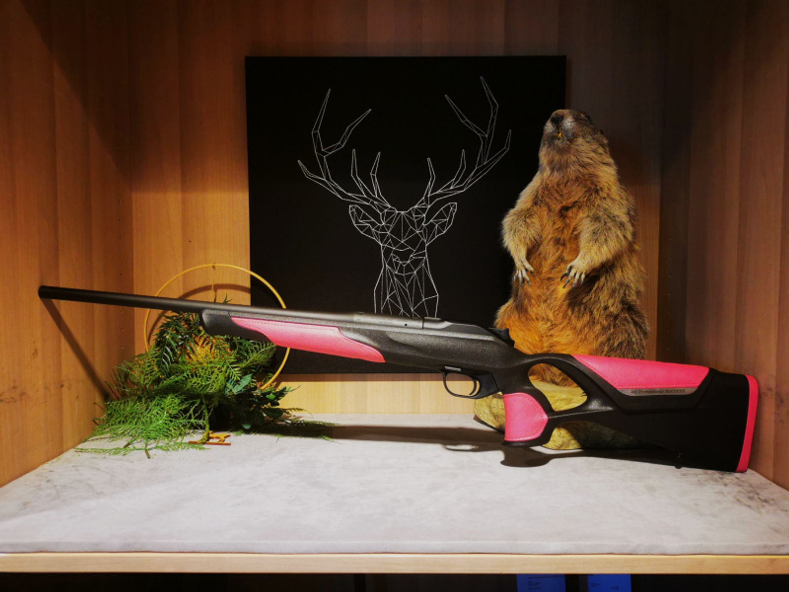 Blaser R8 Professional Success Leder .308Win - 52cm - Custom Pink - Waffen Schlemmer