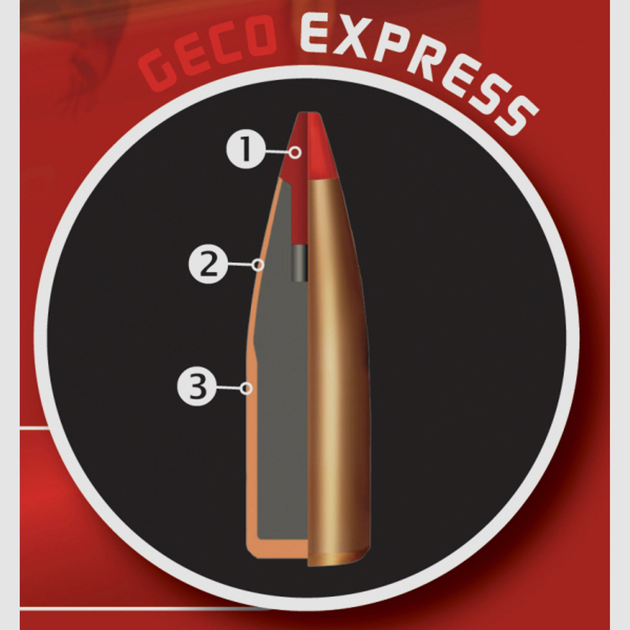50 Stück NEUE GECO Geschosse - EXPRESS 7mm / .284 - 10,0g/155gr #2416985 | Wirksamkeit auf weite D