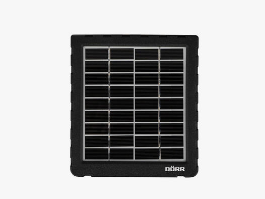 Dörr Solar Panel Li-1500 12V/6V für Wildkamera, Camping, Garten, Balkon
