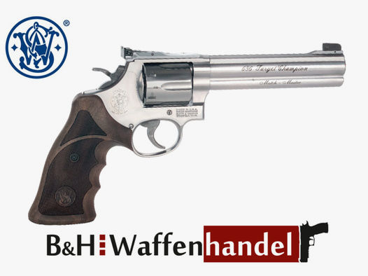 Neuwaffe: S&W 686 Target Champion Deluxe MATCH MASTER .357 Stainless poliert Smith & Wesson
