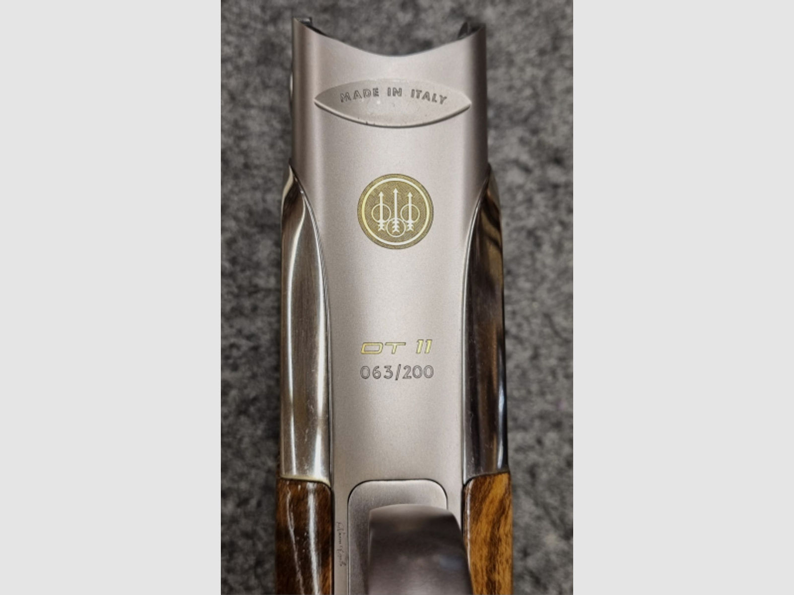 Bockdoppelflinte Beretta DT 11 Gold Limited Edition Nr. 63/200 Kal. 12/76 gebraucht