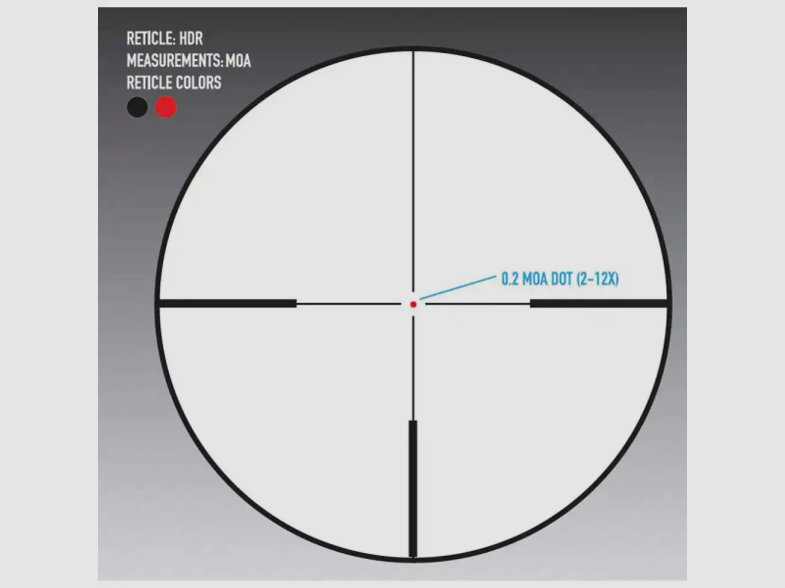 Sightmark Zielfernrohr Core HX 2.0 3-12x56 für Jäger und Sportschützen