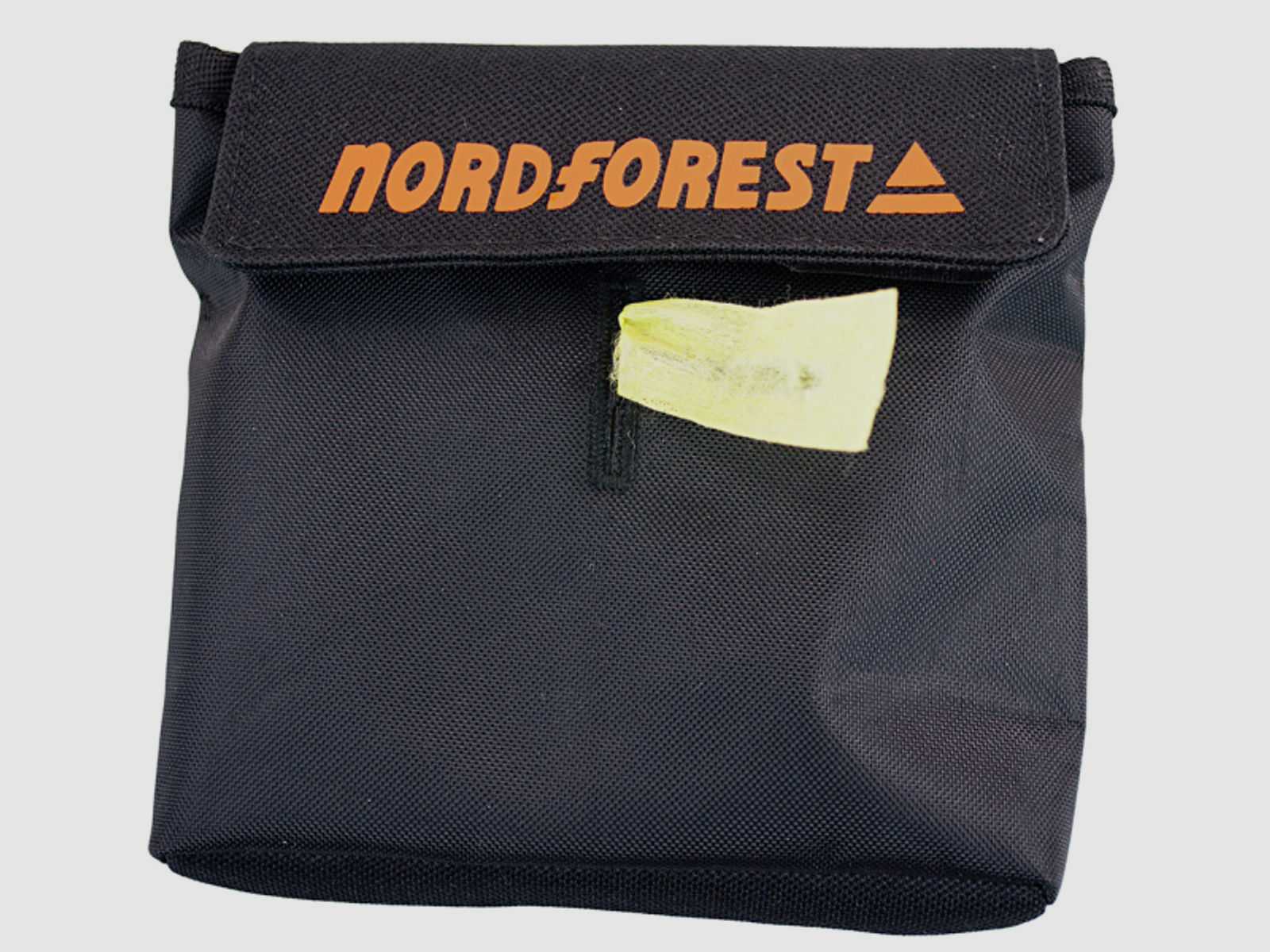 1 x Spendetasche für Rolle FORST-MARKIERUNGSBAND aus Papier > mit Gürtelclip, Klettverschluss