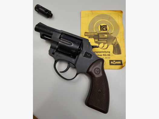 Röhm Revolver RG 89-PTB 451 9mmK