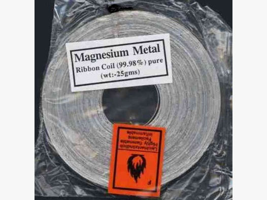 3 x Magnesiumband 99,99 % =900 cm - Top Qualität aus Kanada über 4000 verkauft