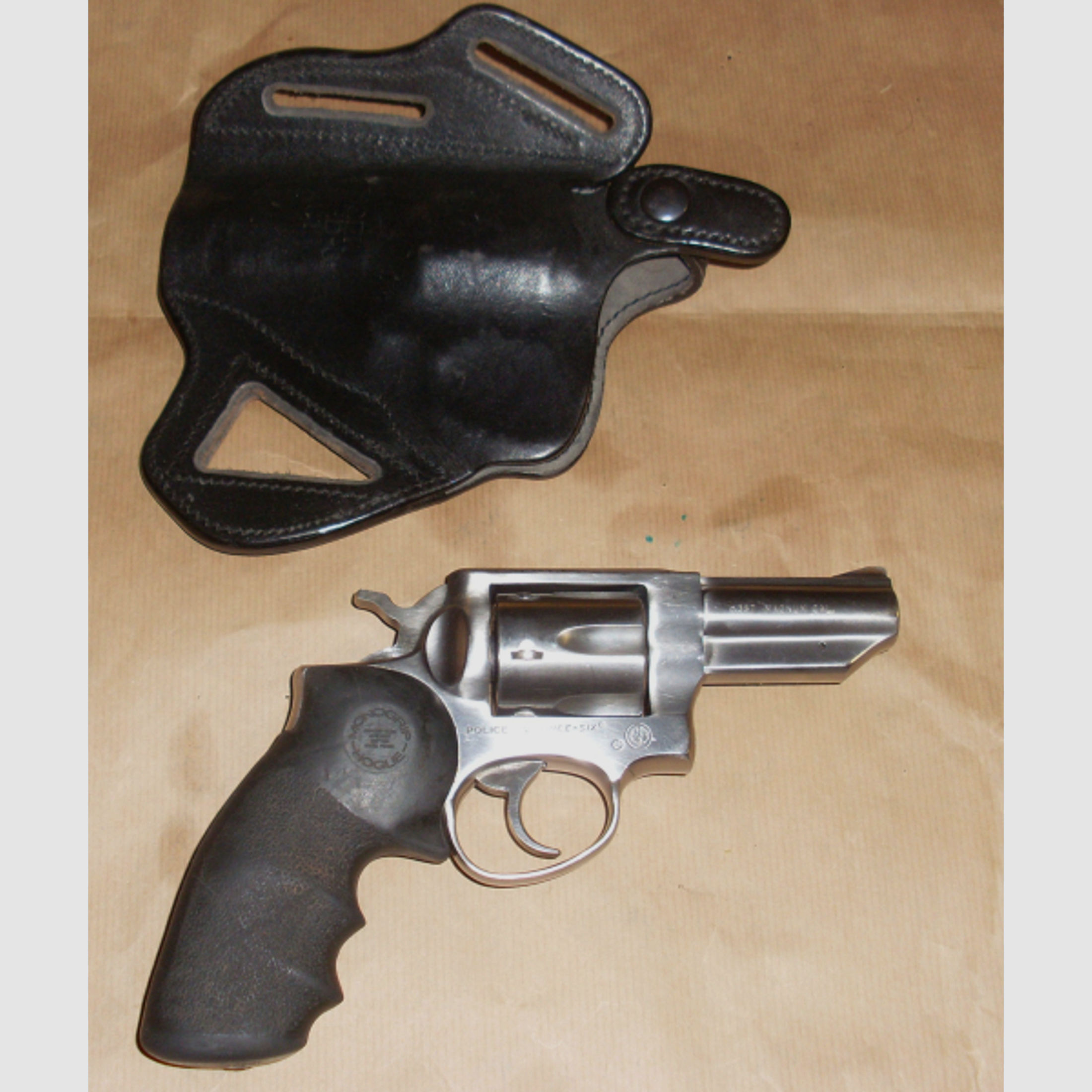 Revolver Ruger Police six 3,5 Zoll 357 Magnum