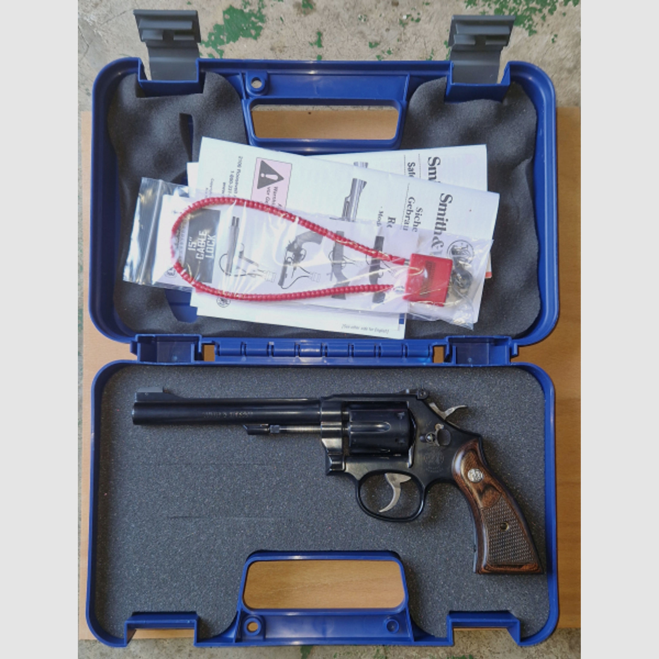 Smith&Wesson Model 17 -9 / 6" Masterpiece Kleinkaliber Revolver 22lfb.