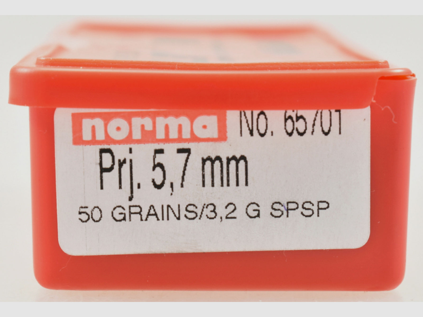 100 Norma Geschosse .224 - 50gr. SPSP # 65701