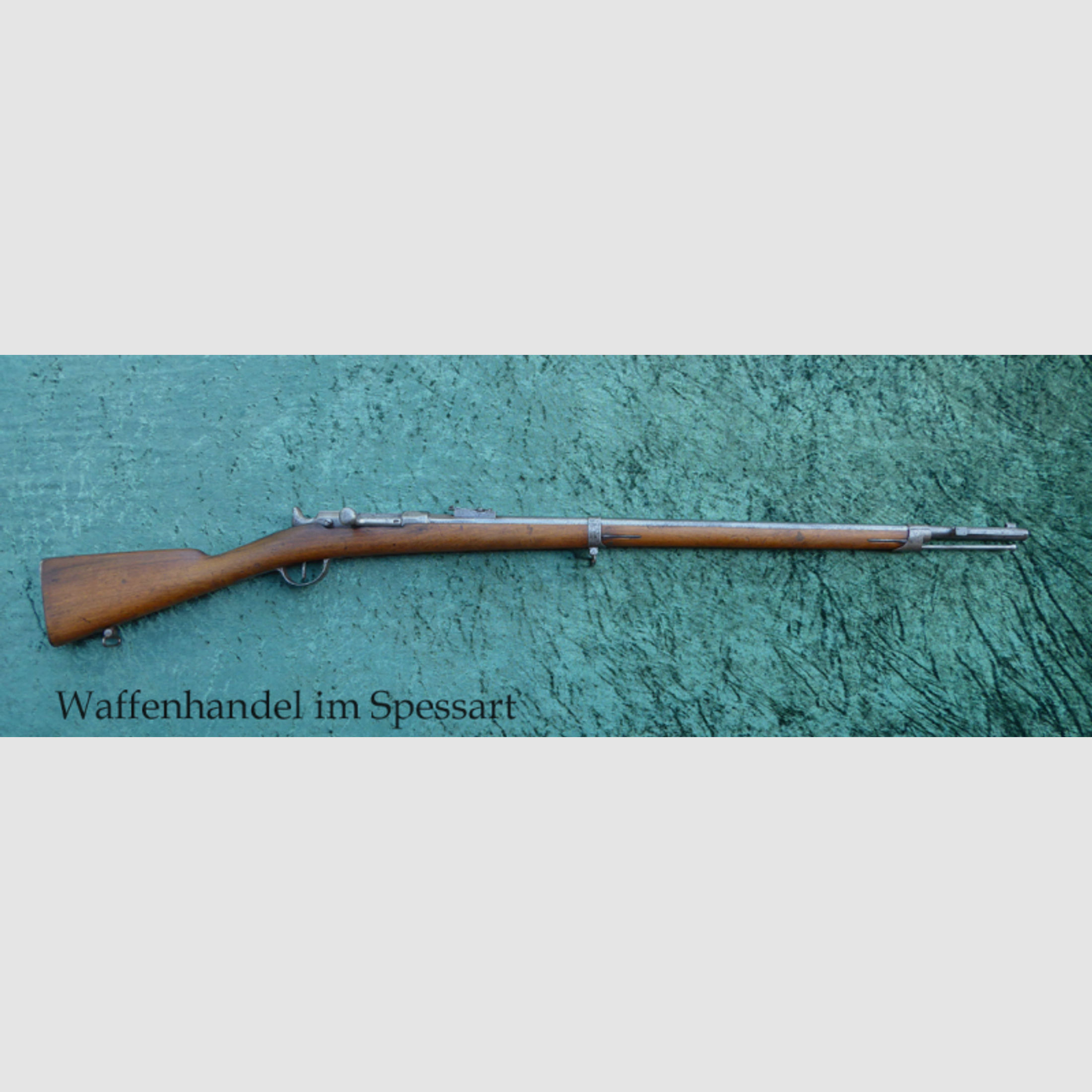Zündnadelgewehr Chassepot Mle 1866, Chassepot signiert. Mit dem Namen des Erfinders!