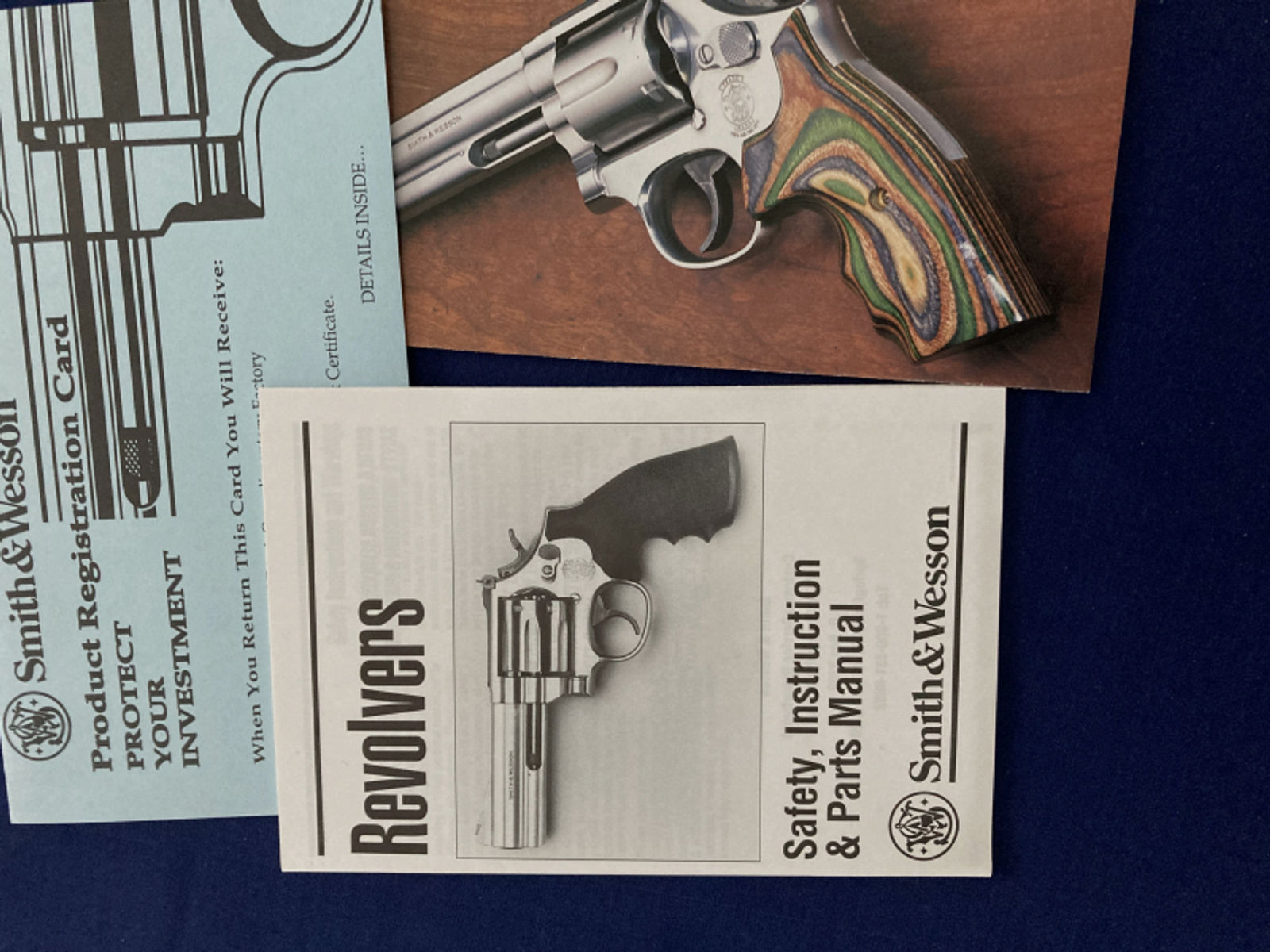 Revolver S&W .44 Magnum stainless Lauf 5''