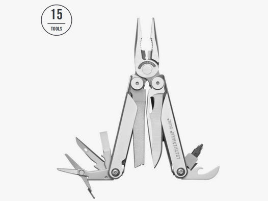 LEATHERMAN CURL - Multitool mit 15 Werkzeugen: Klinge, Spitzzgange, Diamantfeile, Schere, Bithalter