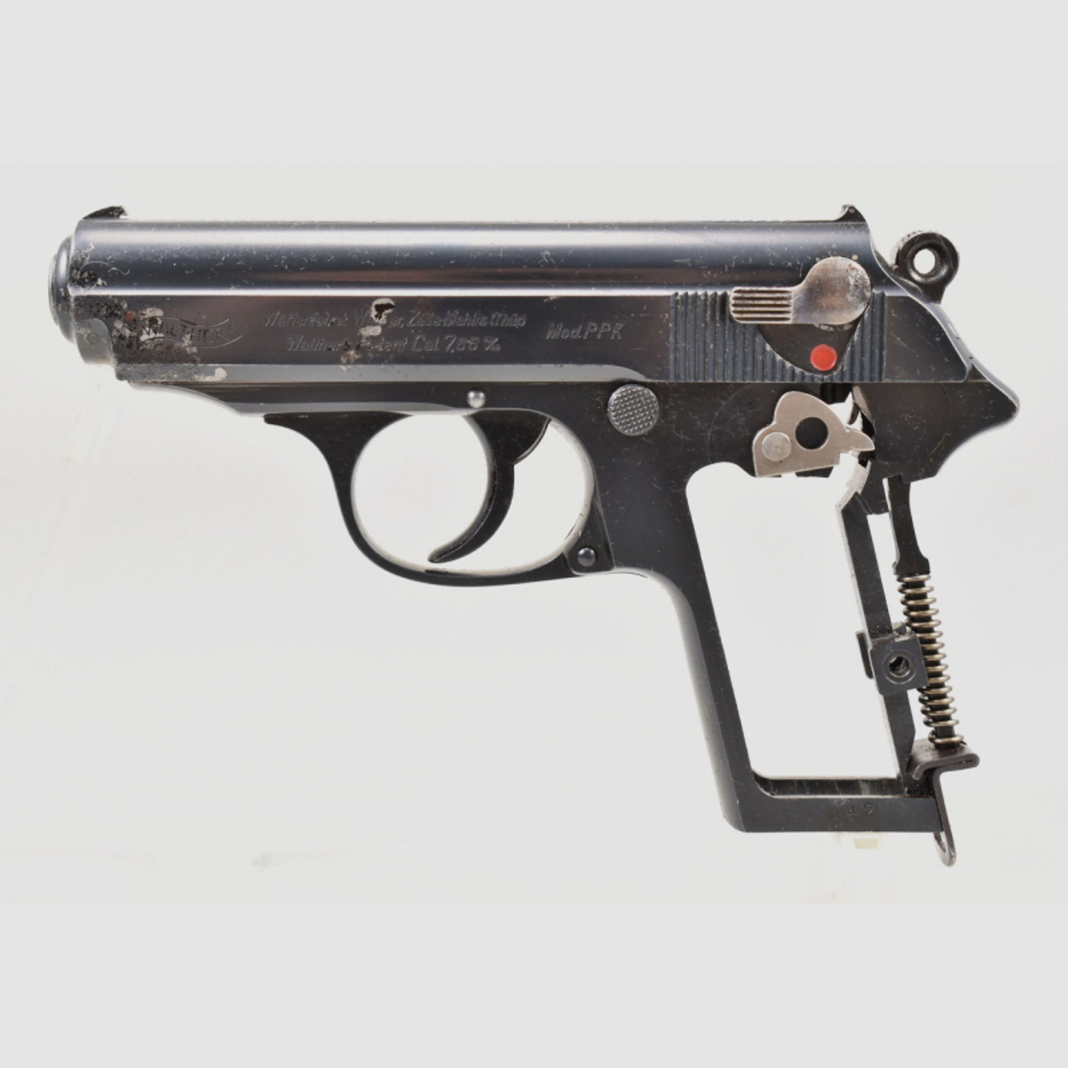 WALTHER / Zella Mehlis Pistole Modell PPK Bj. 1940 im Kal. 7,65mm Br.