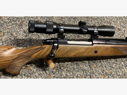 Ruger (Safari) Magnum .375H&H Magnum, 58cm Lauf mit Viertelschiene, Docter aspherical 1,2-5x32/Abs.4