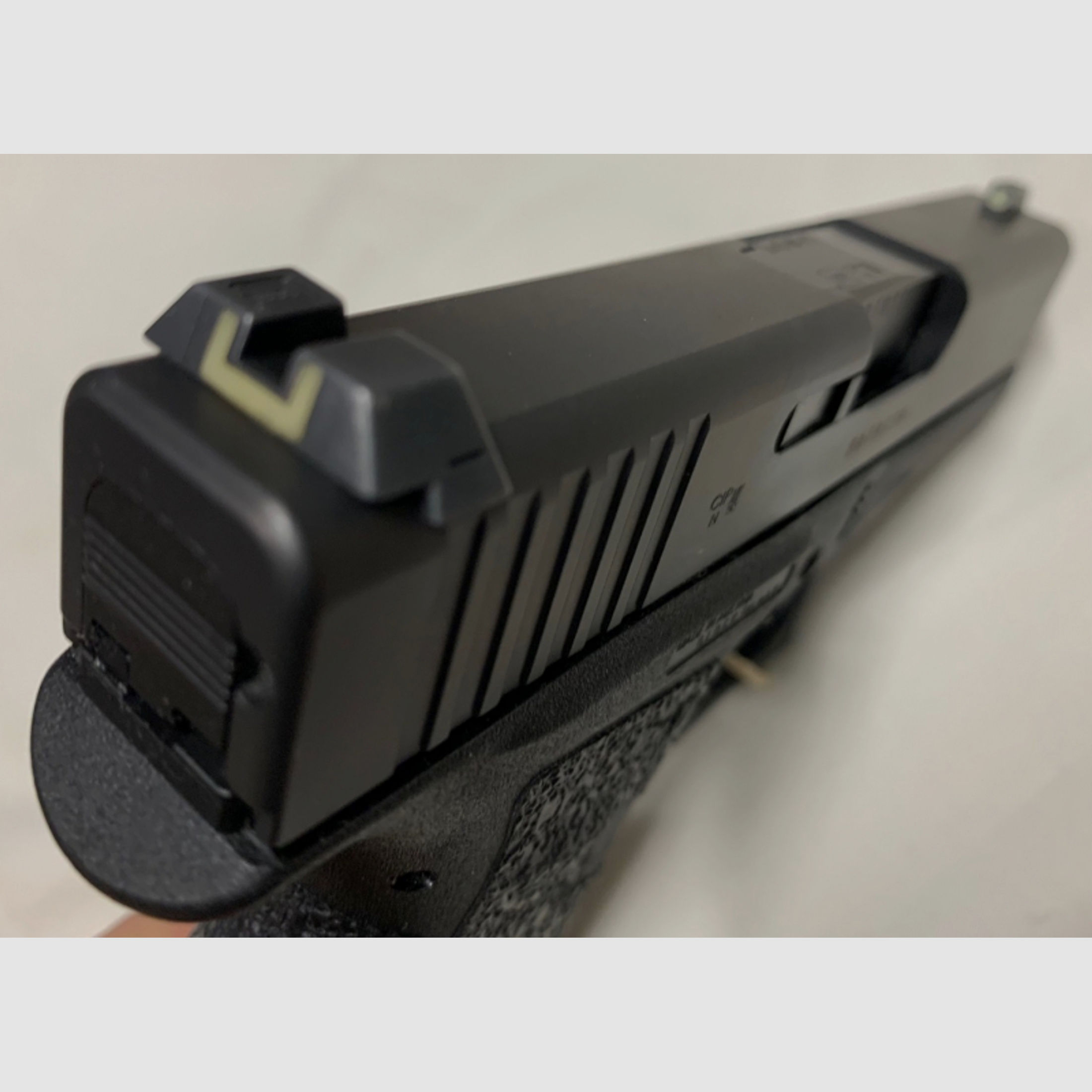 Pistole Modell 43 Slimline-Subkompakt-Linie, 9mmLuger, neuwertig