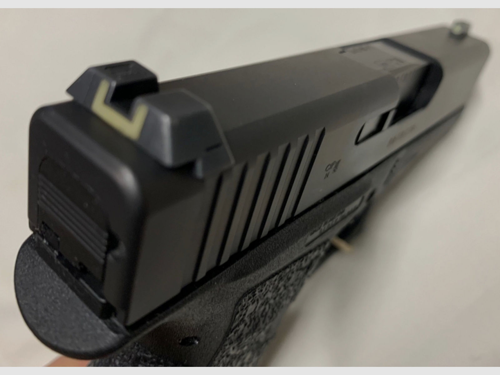 Pistole Modell 43 Slimline-Subkompakt-Linie, 9mmLuger, neuwertig