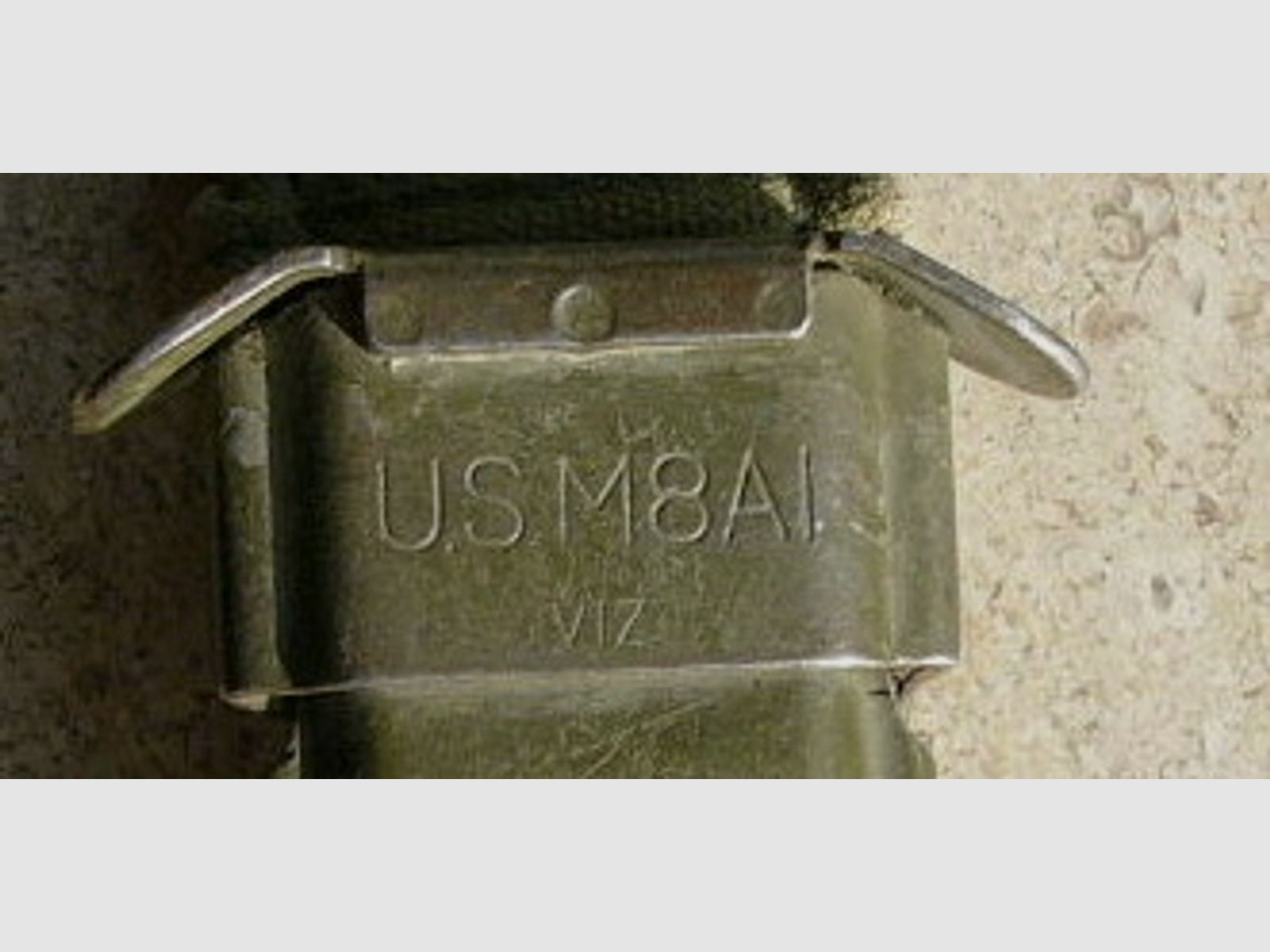 Originale Scheide zu US M7 Bajonett, Vietnamzeit