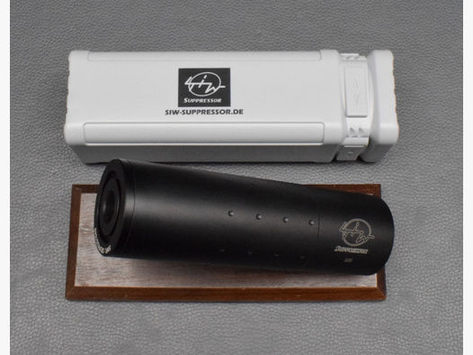 SIW Schalldämpfer, Silencer, Modell MS , Kal.6,5-8mm, M17x1,Neuware aus Geschäftsauflösung