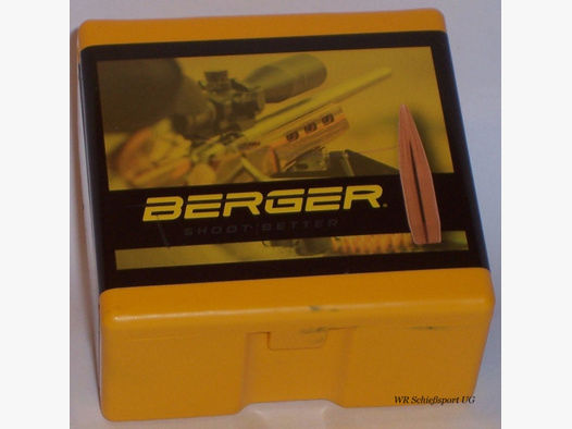 100St. Berger Geschosse 6,5mm(.264Dia.) - 140 - Hybrid Target - #26414