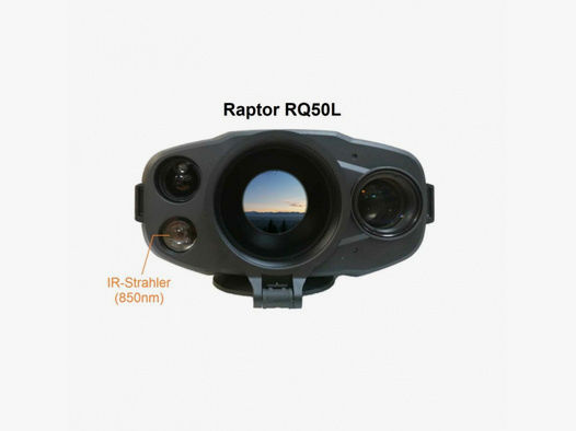 HIKMICRO Binokular Raptor RQ50L 850nm - Wärmebildkamera + Nachtsichtgerät + Fernglas mit LRF