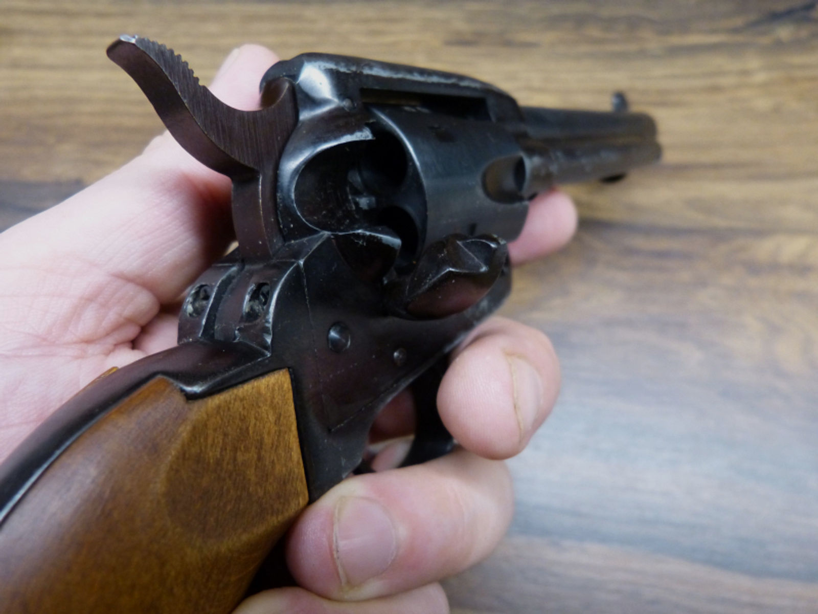 Mayer & Söhne Single Action Revolver PTB 266 Kaliber 9mm incl VIKING Holster
