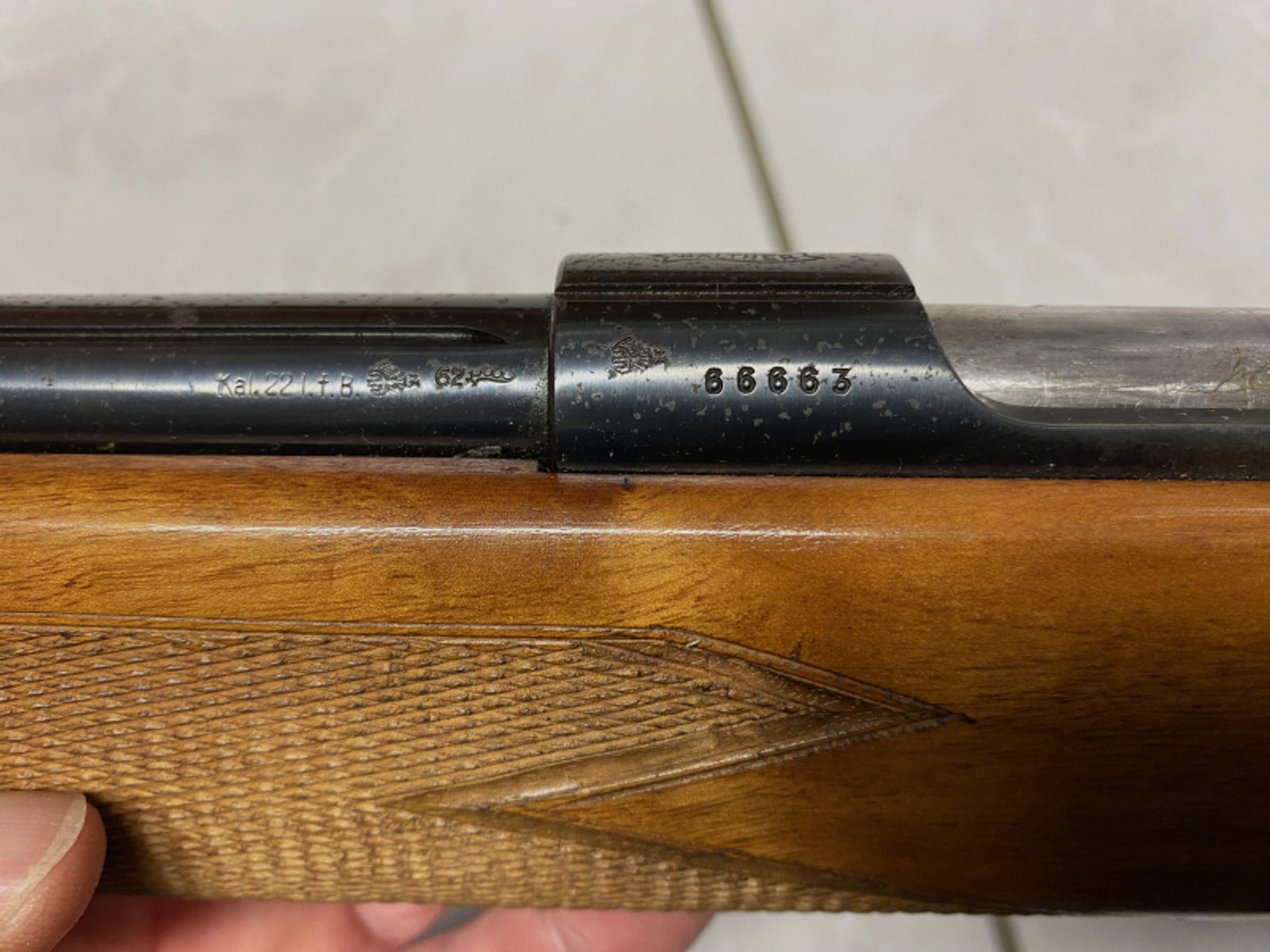 Walther KK-Matchgewehr Einzellader