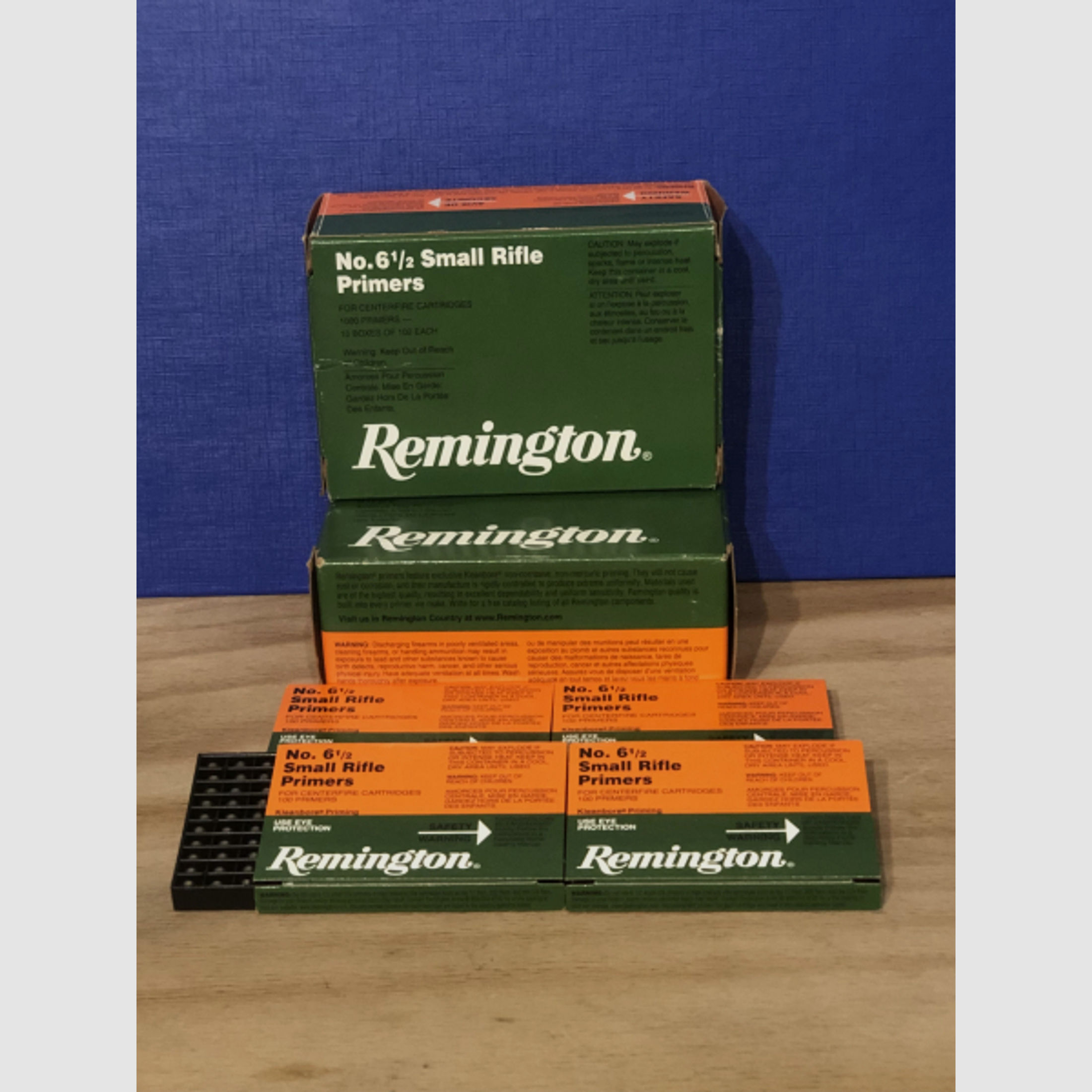 1400 St. Remington No.6 1/2 Small Rifle Primers , Fiocchi, Geco, CCI, RWS,Sellier & Bellot , Federal