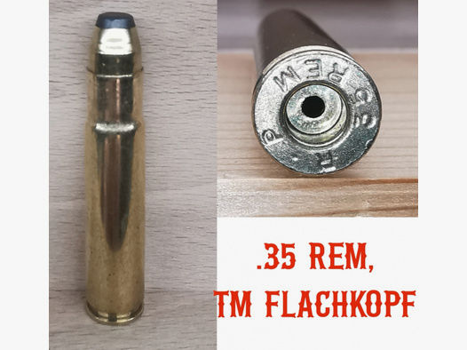 .35 REM, TM Flachkopf, Deko-Patrone