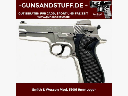 SMITH & WESSON Mod. 5906 9mmLuger stainless