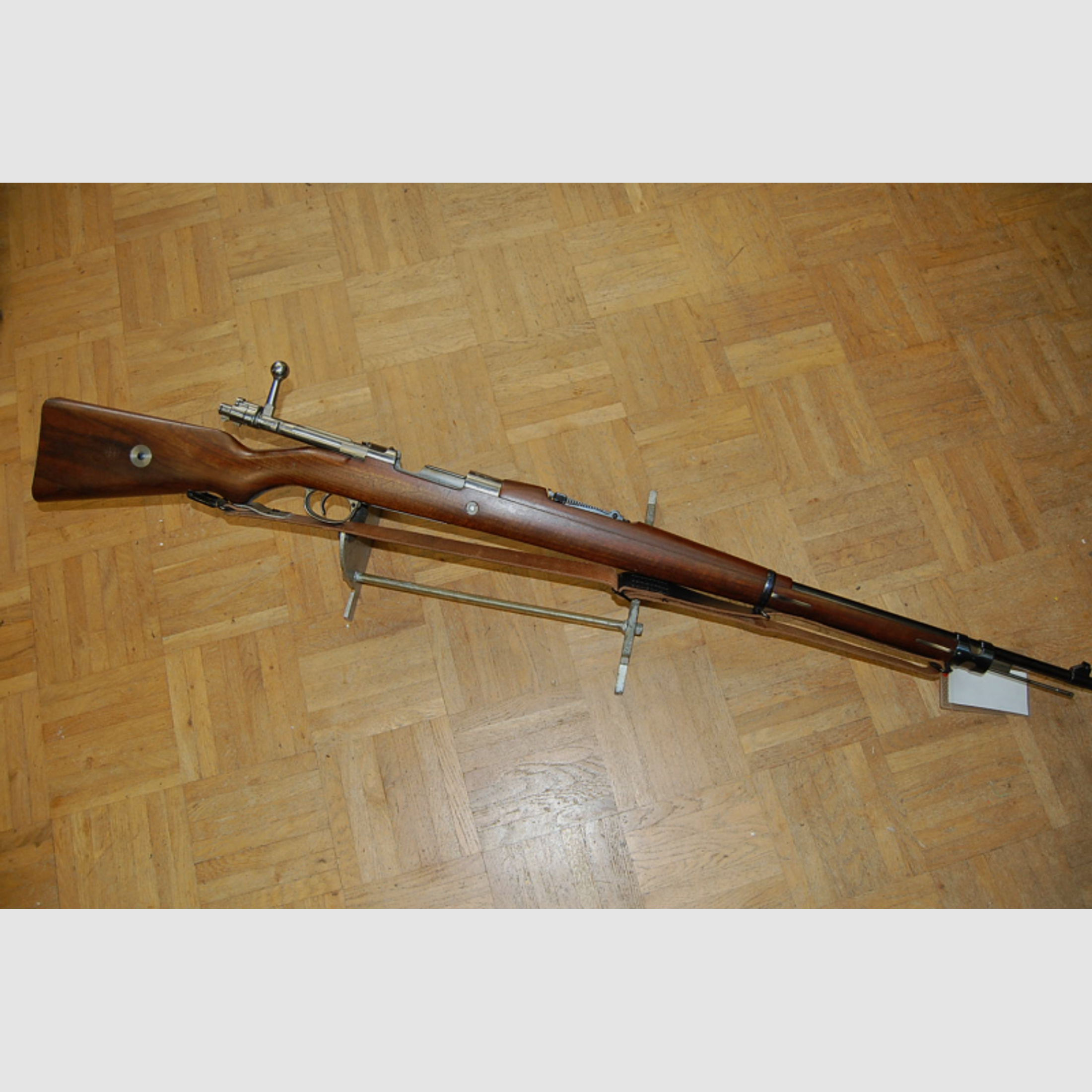 Rep. Büchse langer Brasilien Mauser 98 M 1889 Kal 7 x 57im Bestzustand +Nrgl + CIP