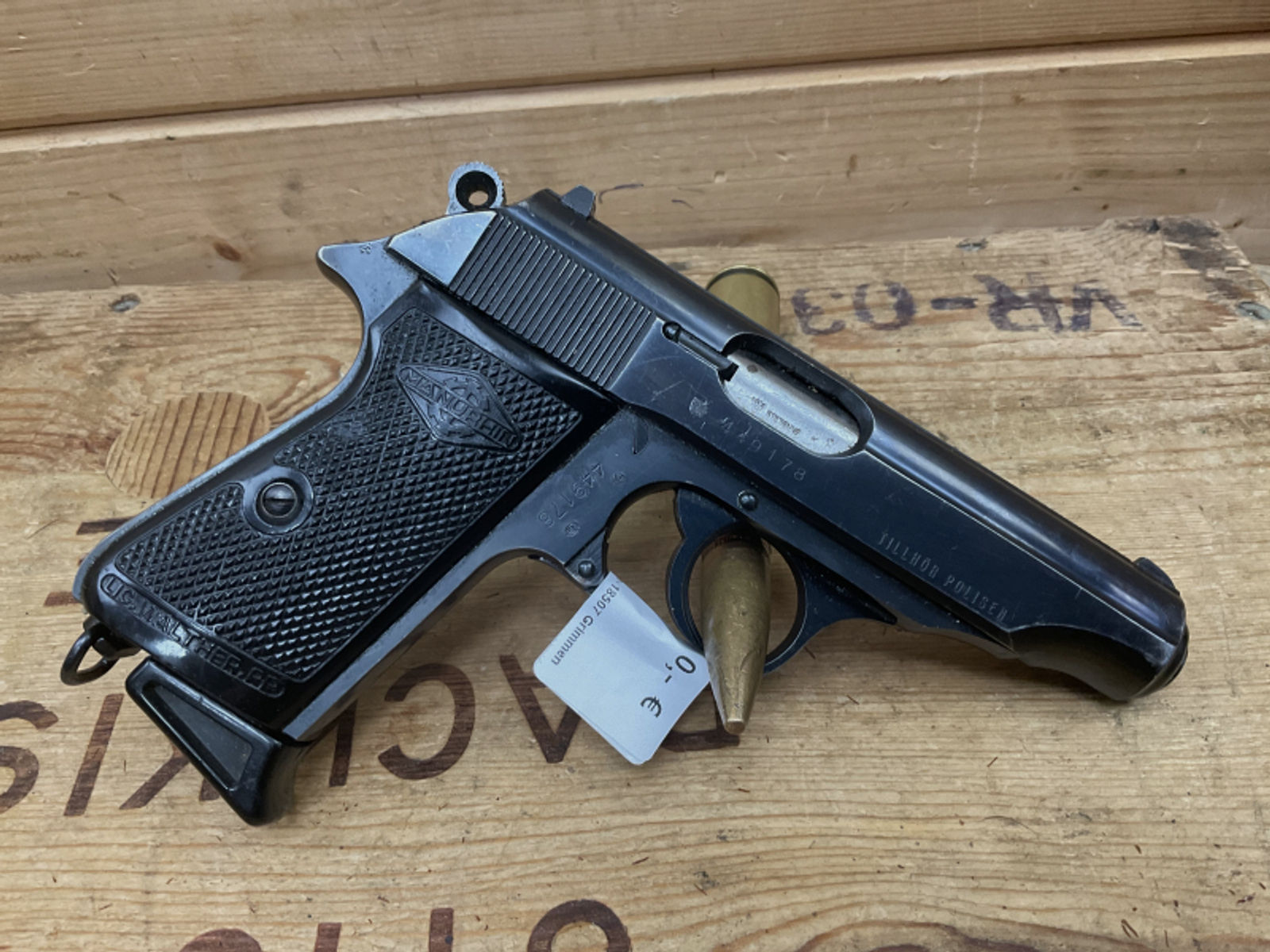 SLP Manurihn France Walther PP Kal.7,65mm, Tillhör Polisen