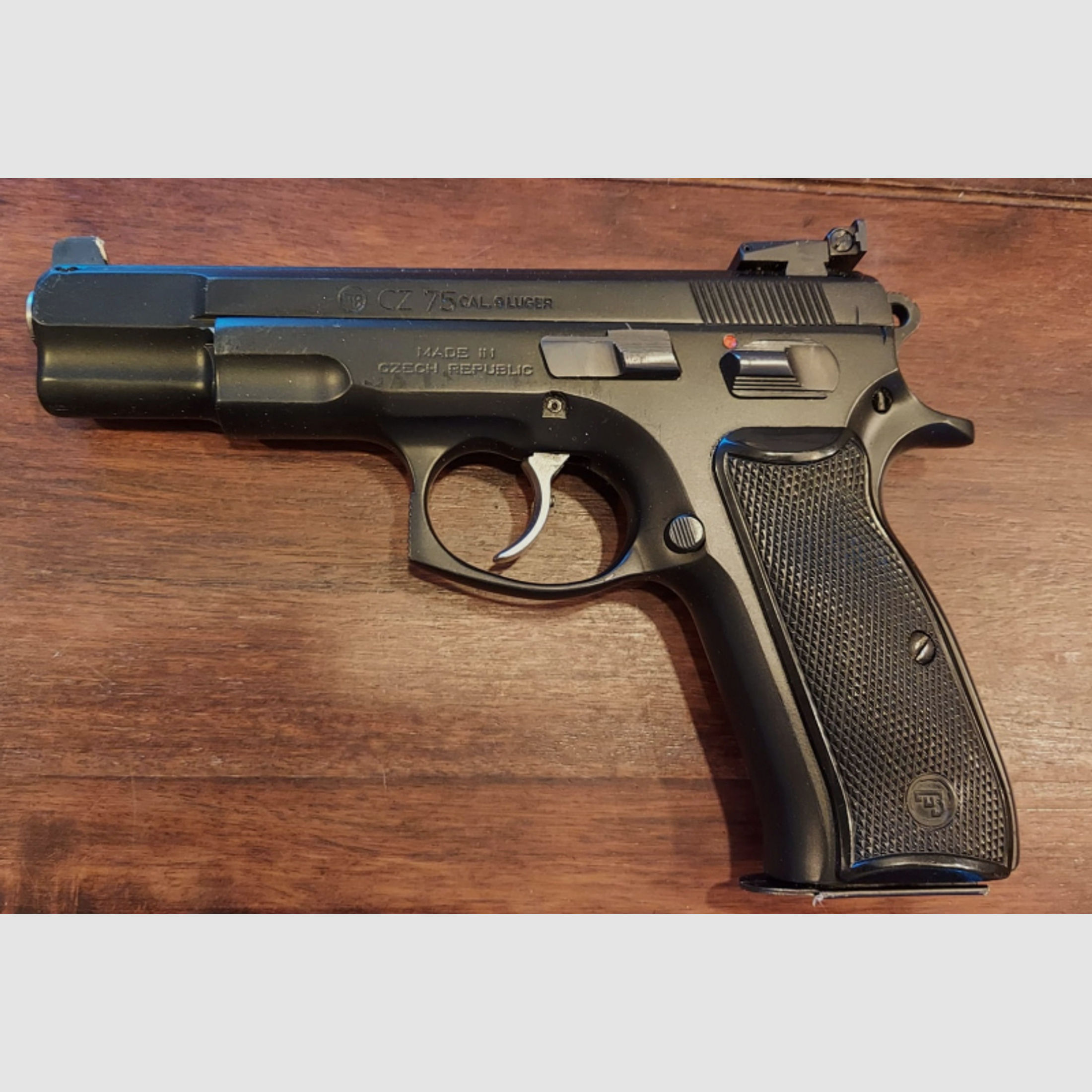 SLP CZ 75 9X19mm 9mm luger para Sammelwaffe sehr guter Zustand halbautomatische Pistole