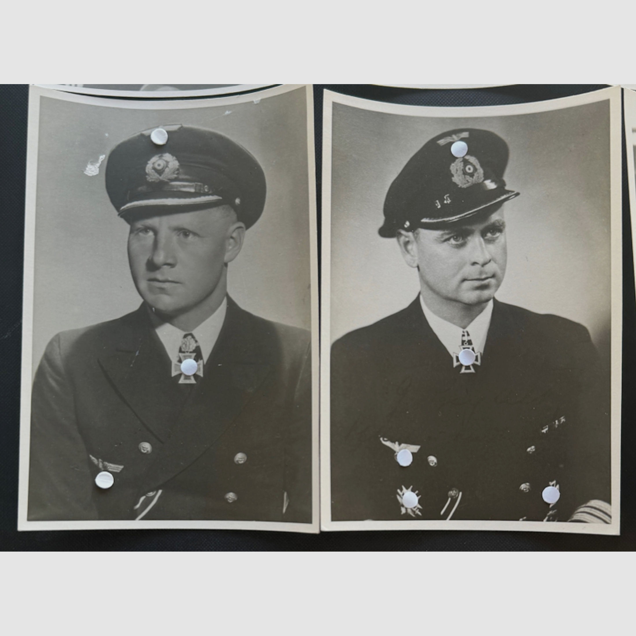 Ritterkreuzträger der Kriegsmarine: 12 Repro Fotos ca. 60-70er Jahre