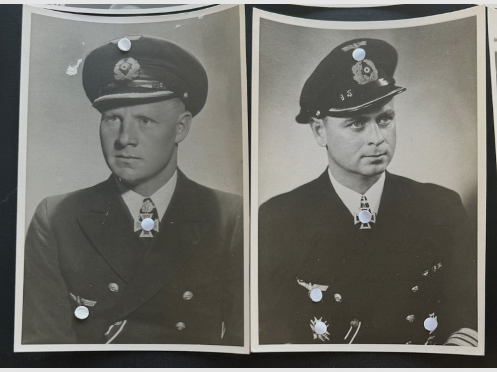 Ritterkreuzträger der Kriegsmarine: 12 Repro Fotos ca. 60-70er Jahre