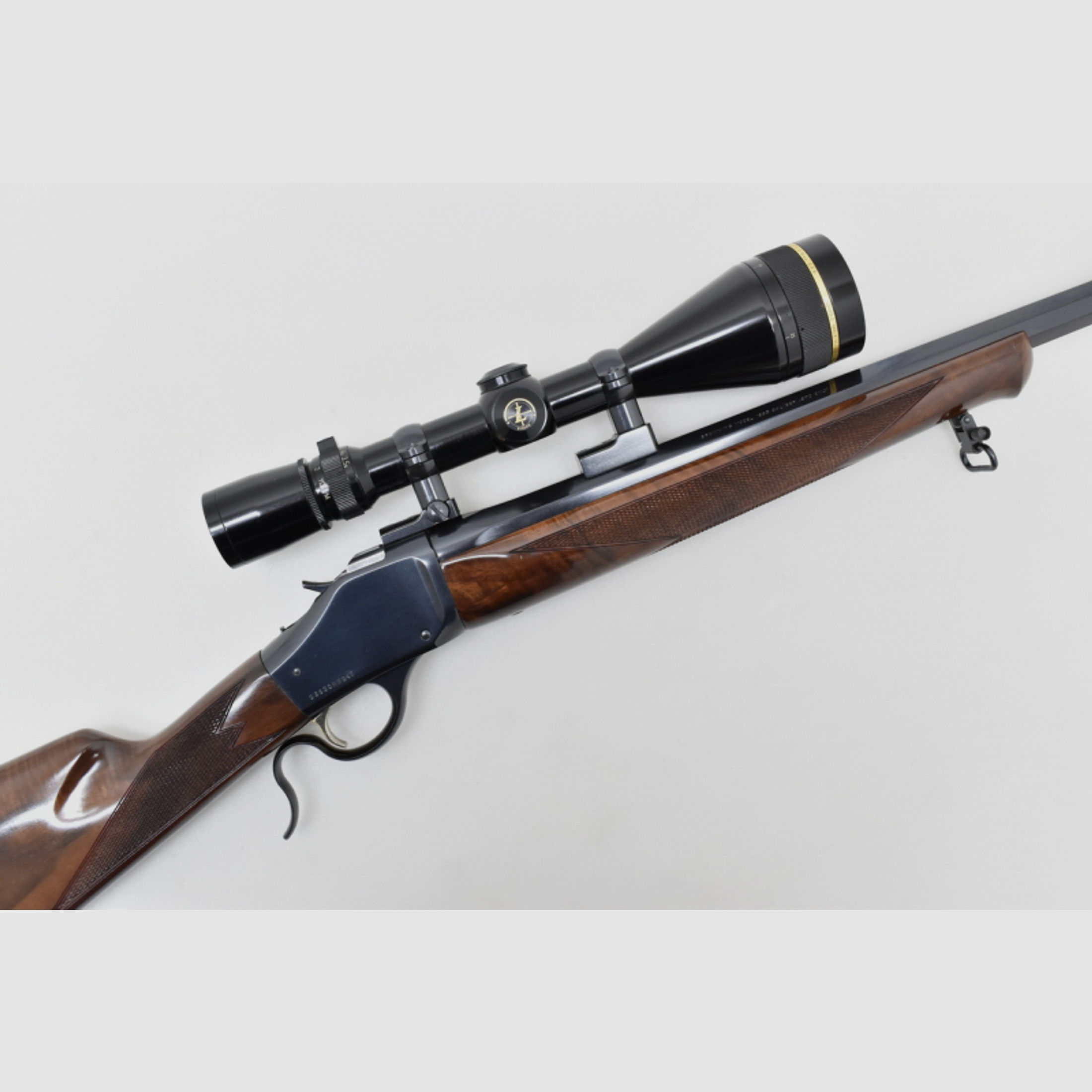 Top ! BROWNING Modell 1885 " HIGH WALL " im Kaliber .270 Win. mit Leupold ZF 3,5-10x50 Abs. 4