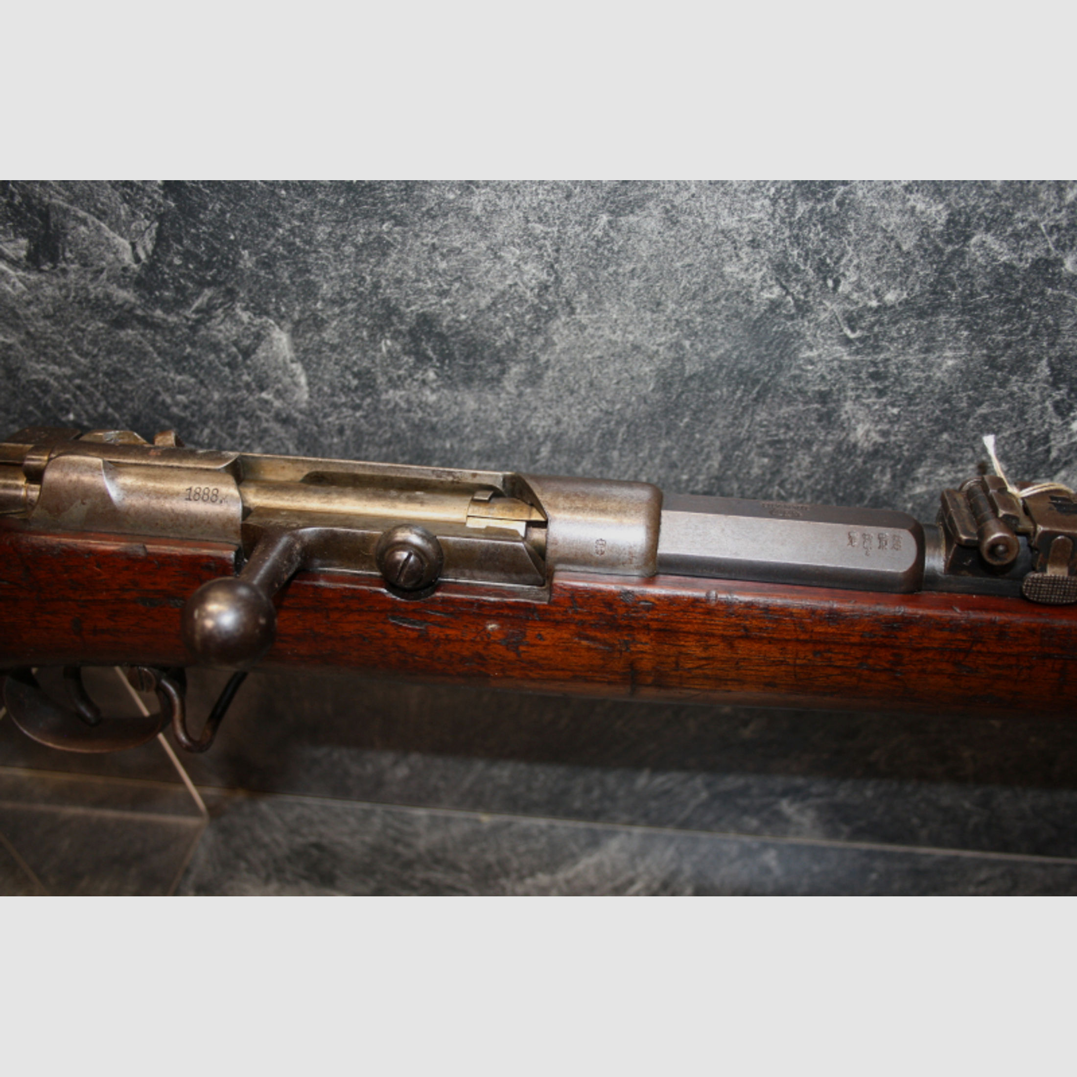 Gewehr Danzig 71/84 1888 mit Röhrenmagazin11x60R#9332