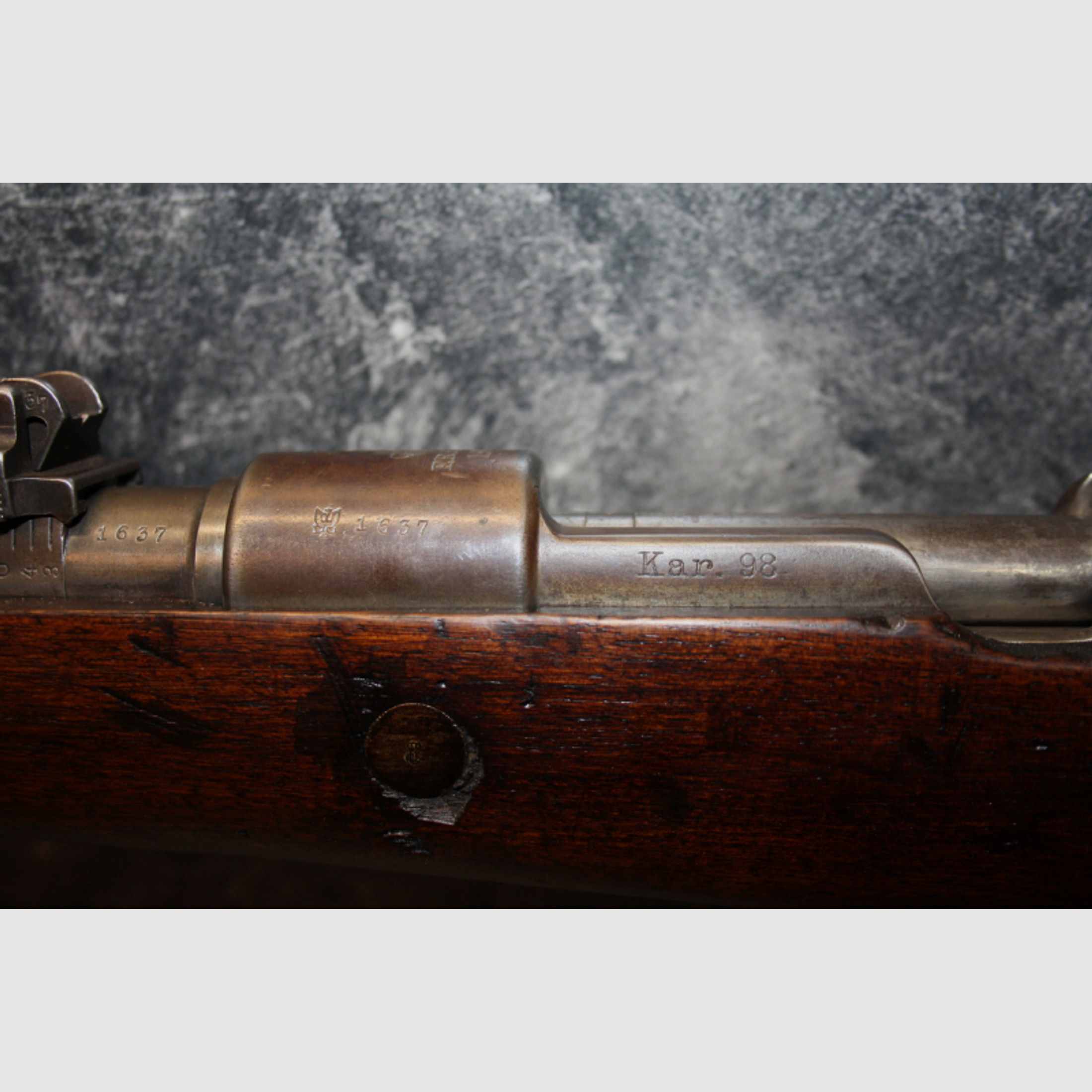 Selten Mauser Mod. 1898 Erfurt 1904 8x57JS Dt. Schutztr. Süd West Afrika #1637