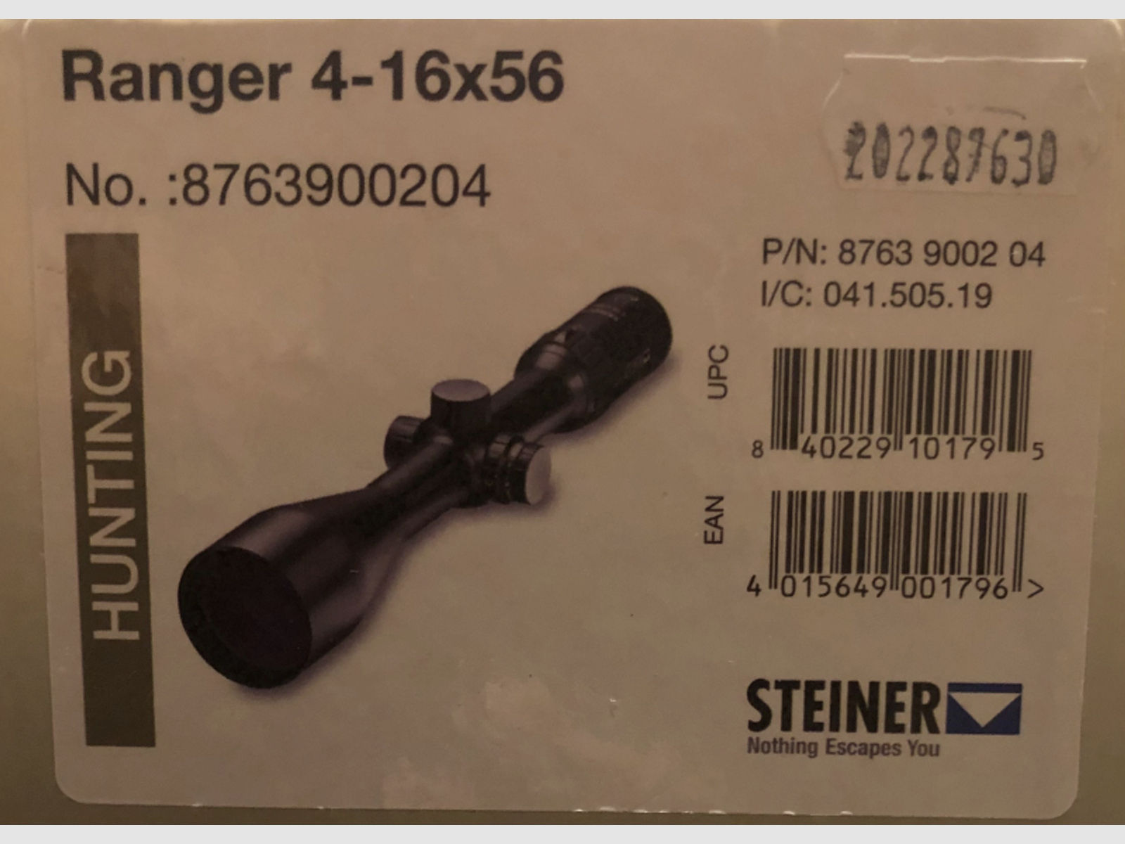 Steiner Zielfernrohr 4-16x56