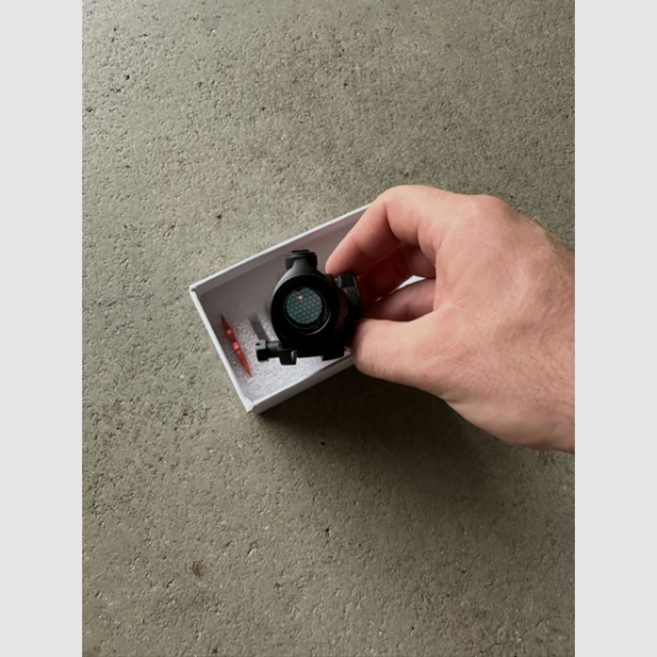 Hawke Red Dot Rotpunktvisier Leuchtpunktvisier Vantage 1x20, für 9 - 11 mm Prismenschiene