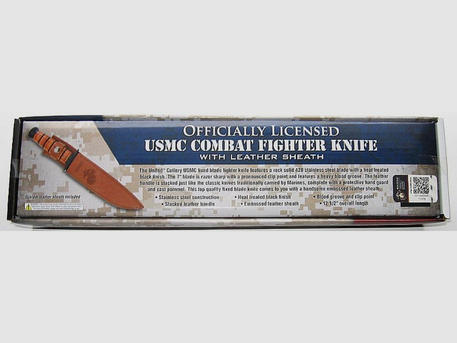 USMC COMBAT FIGHTER KNIFE Officially Licensed by United Cutlery Neu/Ovp