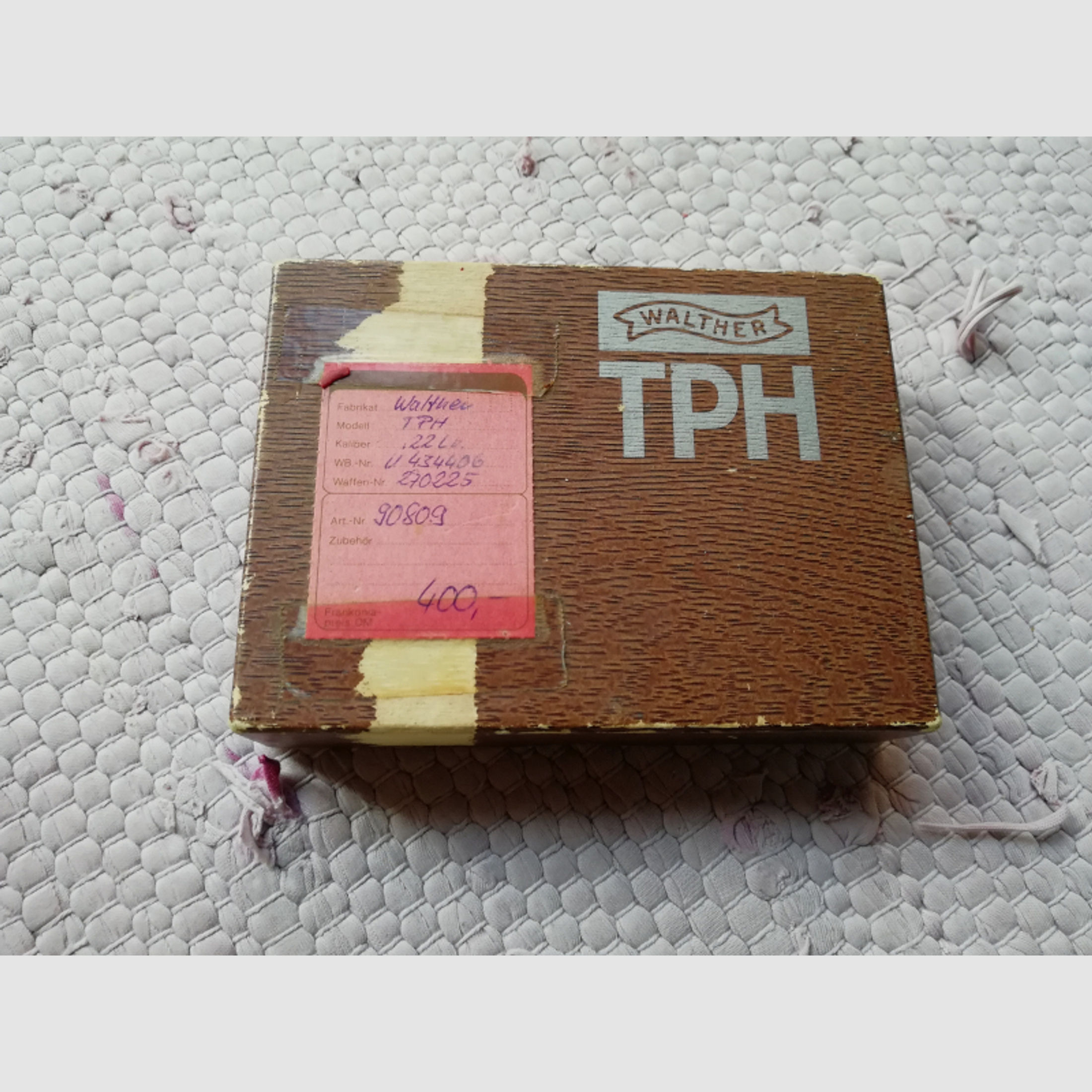 Walther TpH Verpackung