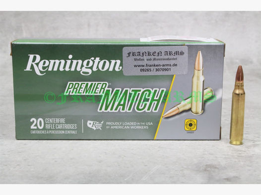 Remington Premier Match Matchking BTHP .223 Rem. 52gr 3,36g 20 Stück Versandkostenfrei