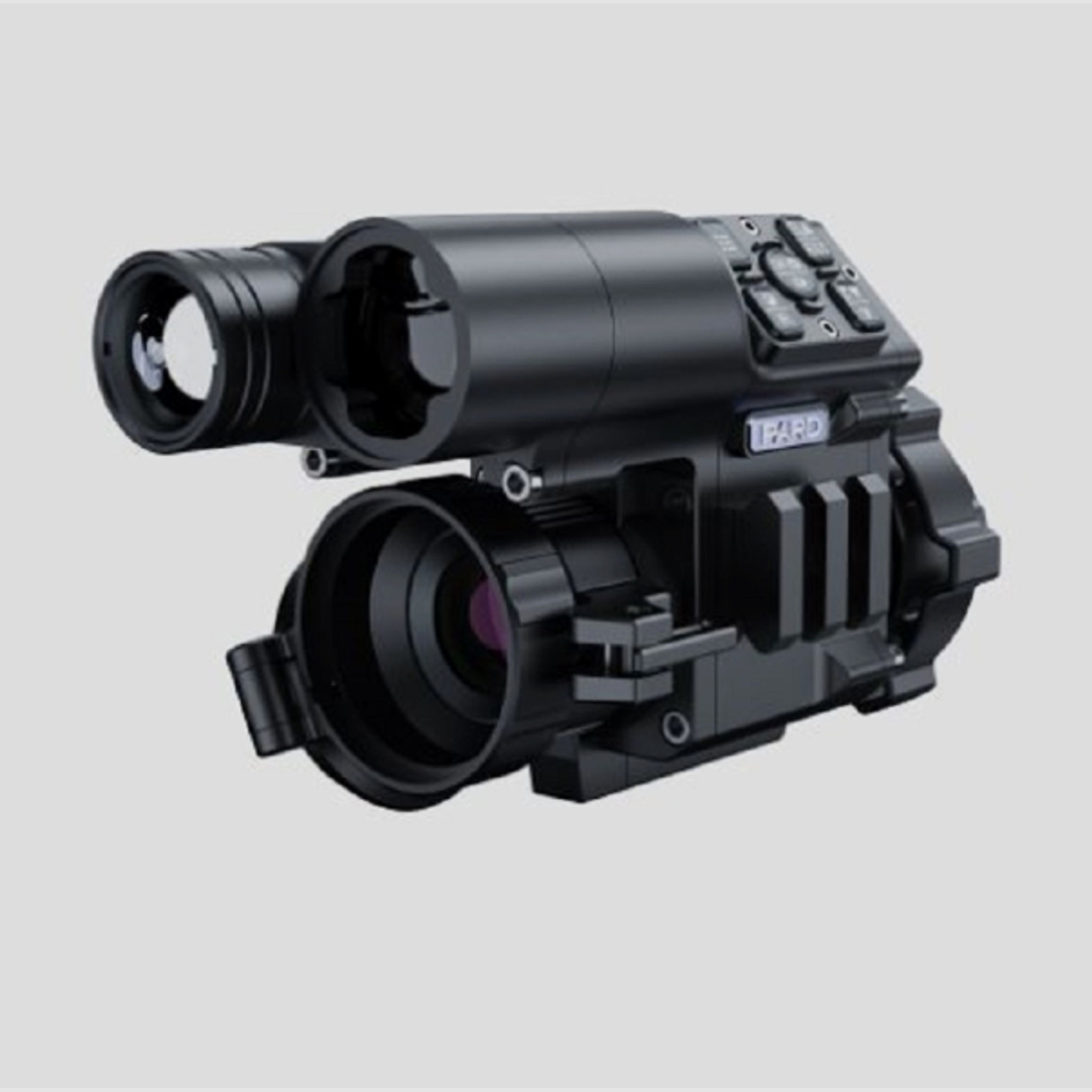 ANGEBOT: Pard - Nachtsicht-Vorsatzgerät NV FD1 940nm LRF - Komplettset mit Rusan Adapter & Eye-Piece