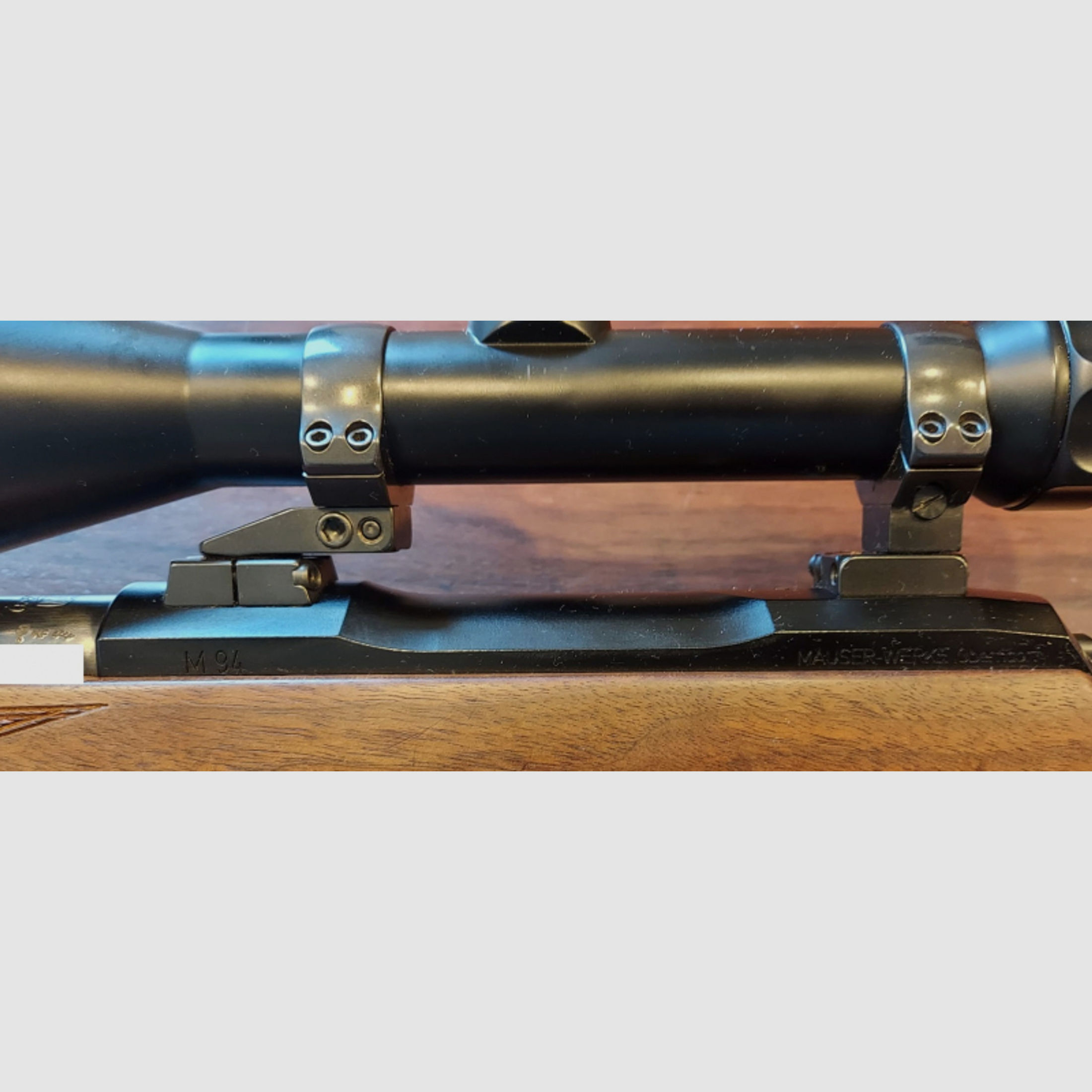 Mauser Mod. 94 9,3X62mm Repetierbüchse ZF Magazin B. Nickel NEUWERTIG